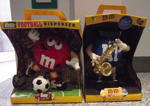 Vintage chocolate football - vintage, m&m