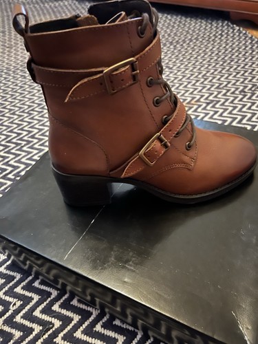 Dune tan buckle boots - buckle,