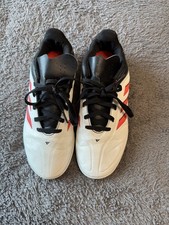 Adidas White Red size Uk 5 Astro Football Boots