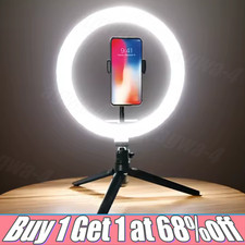 10" LED Ring Light with Stand