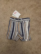 Il Gufo Boys Striped Shorts 6M