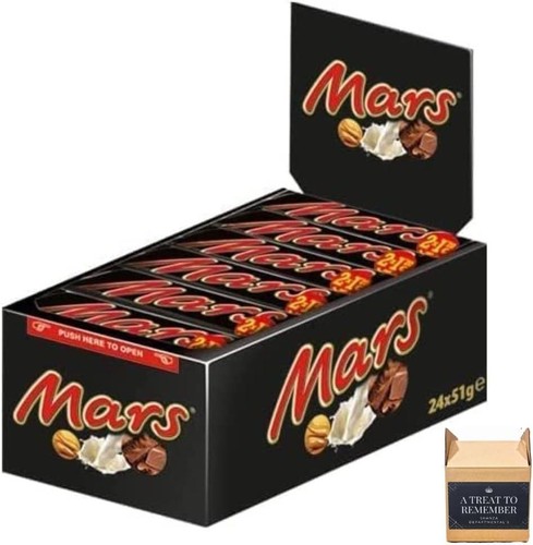 Mars chocolate bars - bars, box