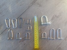 stainless steel shackles for small yacht or dinghy