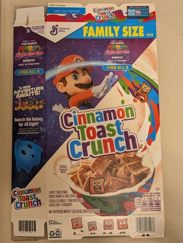 Cinnamon toast crunch super - toast,