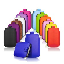 LEATHER PULL TAB SKIN CASE