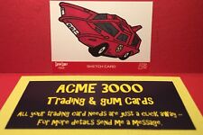 Captain Scarlet 50 Years - Unstoppable - JAMIE RICHARDS Sketch Card SK1 SPC