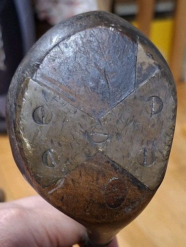 Antique hickory wooden golf - hickory,