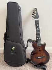 Enya E6 FE Custom Acacia Tenor Ukulele electro acoustic.