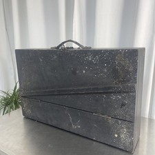 Vintage wooden tool box - vintage,