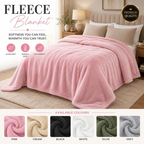 Fleece blanket sofa - fleece, throws