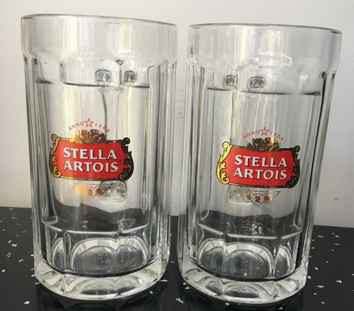 Pair stella artois pint - artois,