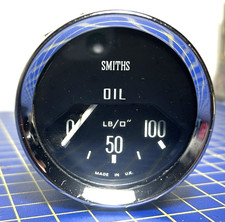 Smiths Oil Pressure gauge PL2302/19 Austin Mini MK1 1961 - 1967 including Cooper