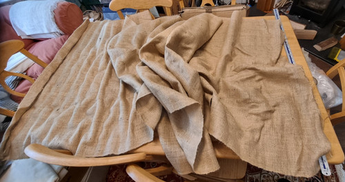 Length hessian fabric - length, just