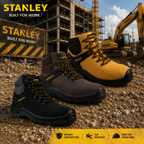 Mens stanley boots leather - stanley,