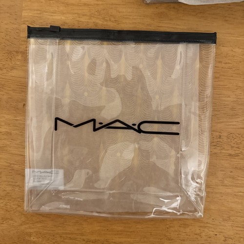 Mac cosmetics clear zip - cosmetics,