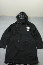 Adidas x Neighborhood Jacket Mens Medium Black M-51 Parka Fishtail Hooded CD7737