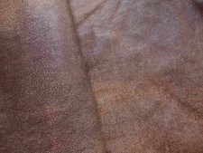Distressed Brown Smooth Soft leather 0.7mm 6" x 10.5" BR849