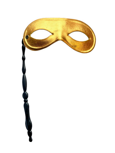 Gold masquerade mask a - mask, on