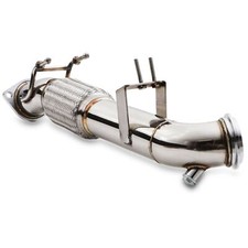 Stainless exhaust front - exhaust,