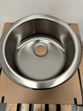 New Kohler Undertone Circular round stainless Steel Kitchen Bar Sink K 3341 shaw