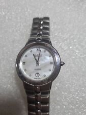 MENS GENUINE ZEITNER KUDOS STAINLESS STEEL BRACELET QUARTZ WATCH. NEW. 3ATM 