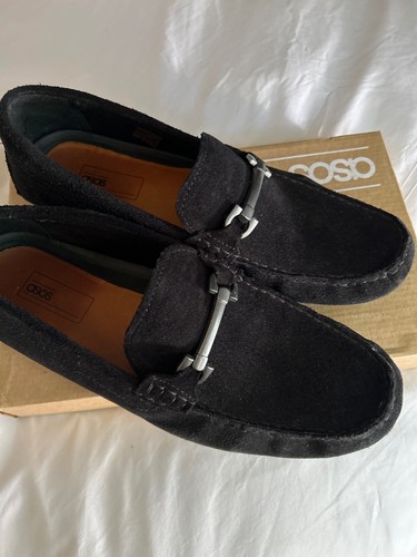 Asos black finchley driving - black,