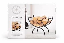 Wrought iron log holder - wrought,