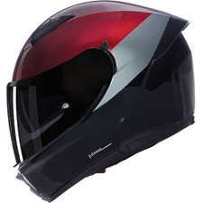 Nolan N60-6 Vern Speciale Full Face Motorcycle Motorbike Helmet - Red/Black/Grey