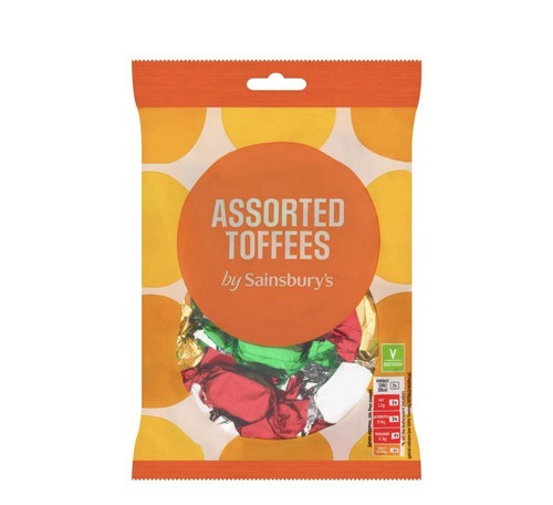Sainsbury toffees assorted - toffees,,
