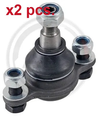 Pcs front outer ball - x2,