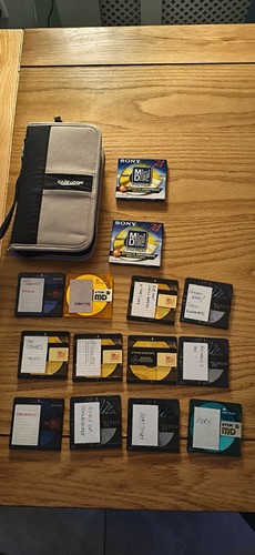 Sony tdk minidiscs - sony,