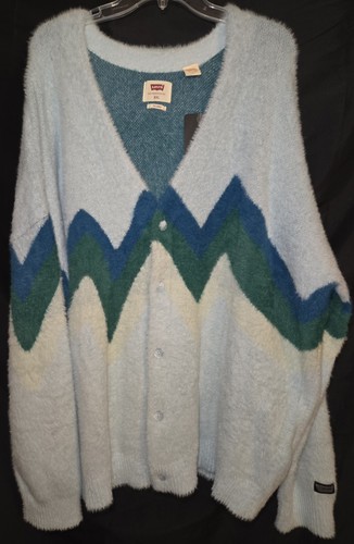 Levi coit boxy cardigan xxl - cardigan,