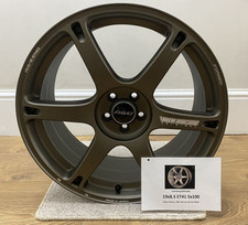 SINGLE RAYS VOLK RACING 19” TE037 6061 ALLOY WHEEL JAPAN ET41 5X100 BRONZE JDM