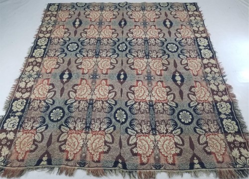 Antique american jacquard - antique,