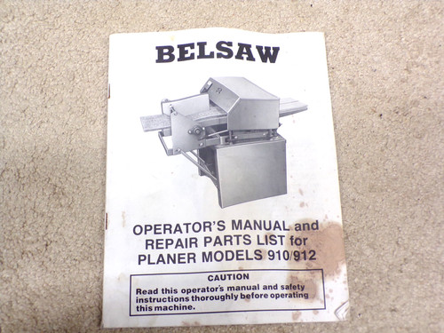 Foley belsaw 910 912 - 910, wood