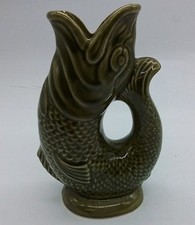 Dartmouth Pottery Gurgle Fish Jug - Small 18cm