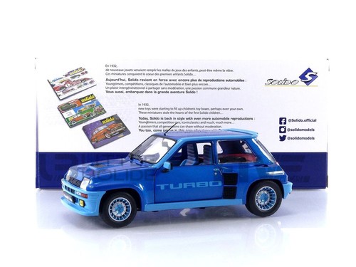 Solido renault 5 turbo - 1/18,