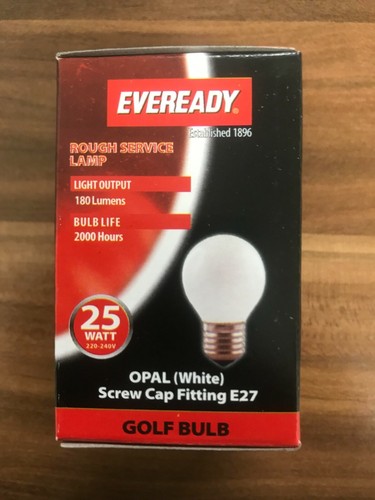 Eveready 25w e27 - x, opal