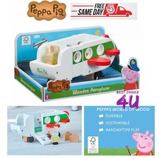 Peppa Pig Wooden Aeroplane Jet