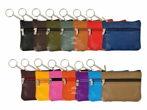New key pouch genuine - pouch, leather