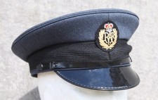 British RAF Mens Dress Hat Genuine Surplus Peak Cap Formal Blue Airforc Grade 1