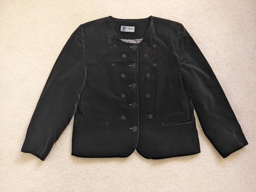 Vintage lorence velvet black - j,