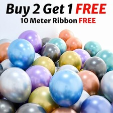 CHROME BALLOONS 10-100