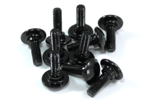 Black aluminium 16mm 3mm - black,