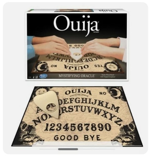 Ouija board game sturdy wood - board,