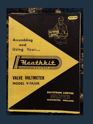 Heathkit valve voltmeter model - heathkit,