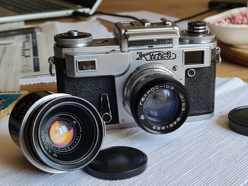 Kiev rangefinder camera - kiev,