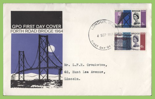 1964 forth road bridge - 1964,