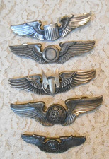 LOT of 5 Sterling WWII USAAF