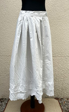 Vintage Victorian/Edwardian White Cotton Underskirt Petticoat-Size 12
